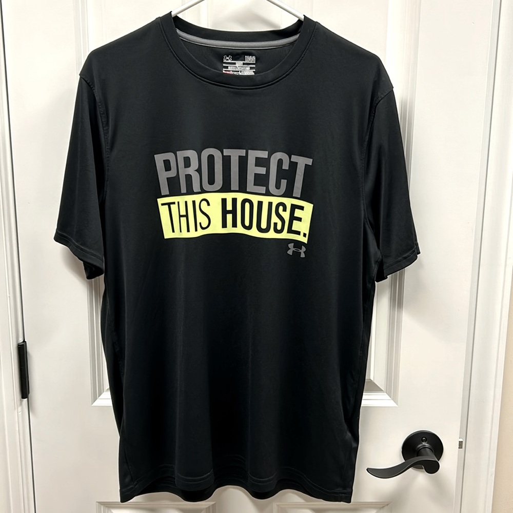 Under Armour Dri-Fit Black Short Sleeve T-Shirt